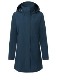 Kurtka damska SE Strona 2,5L Coat. Niebieskie kurtki damskie Vaude, l, bez wzorów, bez kaptura. Za 949.00 zł.