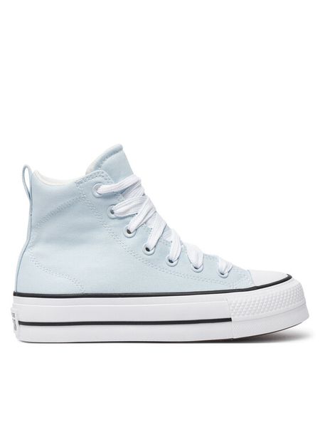 Converse Trampki Chuck Taylor All Star Padded Lift Platform A10452C Szary. Szare trampki damskie Converse, bez wzorów, z materiału, bez zapięcia. Za 289.99 zł.