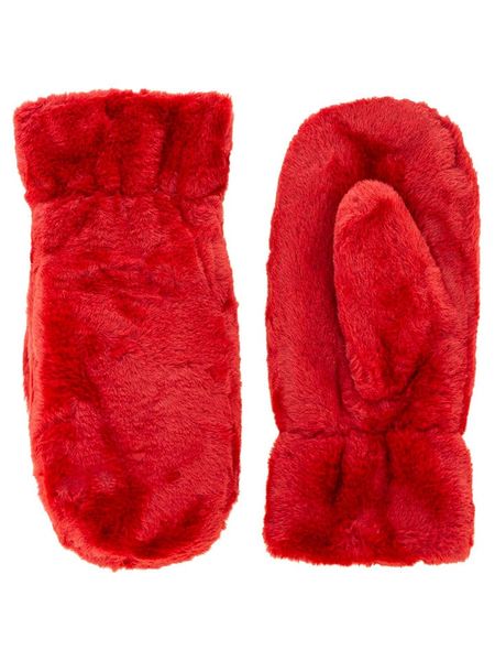 Zwillingsherz Rękawiczki "Fury" w kolorze czerwonym rozmiar: onesize. Czerwone rękawiczki damskie Zwillingsherz, bez wzorów, z polaru. Za 95.92 zł.