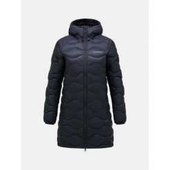 Kurtka narciarska damska Peak Performance Helium Down Parka. Czarne parki damskie Peak Performance, na zimę, s, bez kaptura. W wyprzedaży za 1,369.00 zł.
