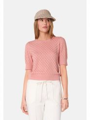 Rodier Sweter w kolorze jasnoróżowym rozmiar: M. Różowe swetry klasyczne damskie Rodier, m, z kaszmiru, bez kołnierzyka. Za 226.24 zł.