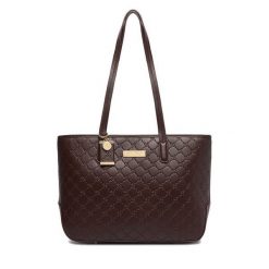 Torebka Nine West. Brązowe shopper bag Nine West, bez dodatków. Za 279.99 zł.