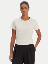 BOSS T-Shirt Eventsa12 50563282 Beżowy Regular Fit. Brązowe t-shirty damskie Boss, m, bez wzorów, z bawełny, bez kołnierzyka. Za 349.99 zł.