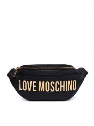 LOVE MOSCHINO Nerka JC4195PP1PKD0000 Czarny. Czarne nerki i saszetki damskie Love Moschino, bez wzorów, ze skóry. Za 859.99 zł.