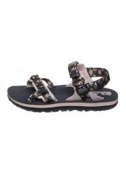 Jack Wolfskin Sandały "Outfresh Delux" w kolorze granatowym ze wzorem rozmiar: 42. Niebieskie sandały damskie Jack Wolfskin, bez wzorów, z otwartym noskiem, bez obcasa, bez zapięcia. Za 184.02 zł.