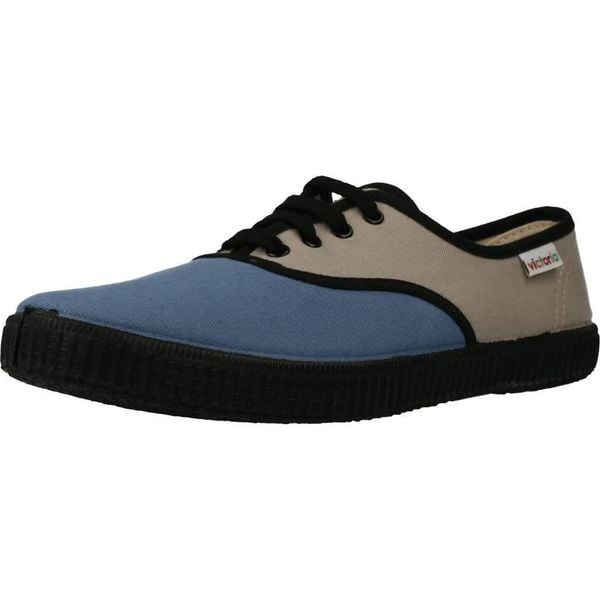 Buty VICTORIA 106689 Niebieski. Niebieskie obuwie trekkingowe damskie Victoria, z tkaniny, bez zapięcia. Za 77.99 zł.