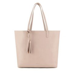 Torebka JENNY. Brązowe shopper bag Jenny, bez wzorów, bez dodatków. Za 159.99 zł.