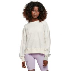 Bluza damska Urban Classics Oversized rainbow. Szare bluzy damskie Urban Classics, bez wzorów, bez kaptura. Za 218.00 zł.