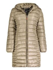 Geographical Norway Płaszcz pikowany "Annecy" w kolorze oliwkowym rozmiar: XL. Zielone płaszcze damskie Geographical Norway, xl, bez wzorów, bez kaptura. Za 162.49 zł.