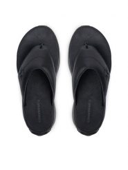 Converse Japonki A20650C Czarny. Czarne klapki damskie Converse, bez wzorów, z materiału, bez obcasa, bez zapięcia. Za 399.99 zł.