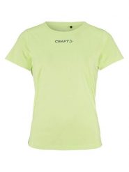 Craft Koszulka sportowa "Core Essence" w kolorze zielonym rozmiar: XS. Zielone koszulki sportowe damskie Craft, xs, bez wzorów, bez ramiączek, outdoorowe. Za 43.78 zł.