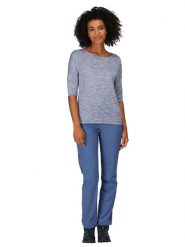 Regatta Spodnie funkcyjne "Xert III" w kolorze niebieskim rozmiar: 23. Niebieskie spodnie dresowe damskie Regatta, bez wzorów, z materiału, outdoorowe. Za 183.45 zł.