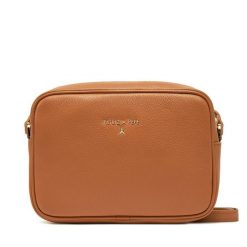 Torebka Patrizia Pepe. Brązowe listonoszki damskie Patrizia Pepe, bez wzorów, bez dodatków. Za 409.99 zł.