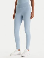 Guess Legginsy V6RB11 KD952 Niebieski Slim Fit. Niebieskie legginsy damskie Guess, l, z aplikacjami, z syntetyku. Za 269.99 zł.