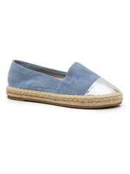 Foreverfolie Espadryle w kolorze niebieskim rozmiar: 36. Niebieskie espadryle damskie Foreverfolie, bez wzorów, bez obcasa. Za 92.21 zł.