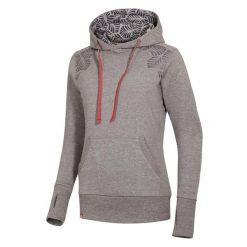 Bluza z kapturem damska Ocun Hoodie. Szare bluzy damskie Ocun, s, bez wzorów, z kapturem. Za 303.99 zł.