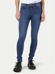 Noisy May Jeansy Billie 27024945 Niebieski Skinny Fit. Niebieskie jeansy damskie Noisy may, bez wzorów, z bawełny. Za 109.99 zł.