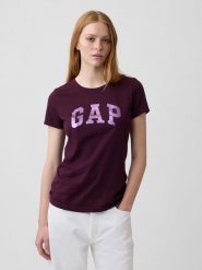 GAP Koszulka w kolorze bordowym rozmiar: XXL. Czerwone bluzki damskie GAP, xxl, bez wzorów, z bawełny, bez kołnierzyka, bez ramiączek. Za 56.95 zł.