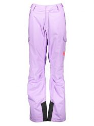 Helly Hansen Spodnie narciarskie "Switch Cargo" w kolorze fioletowym rozmiar: L. Różowe spodnie dresowe damskie Helly Hansen, l, bez wzorów, z materiału, narciarskie, Primaloft. Za 341.79 zł.