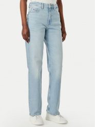 Tommy Jeans Jeansy Layla DW0DW23018 Niebieski jasny Straight Fit. Niebieskie jeansy damskie Tommy Jeans. Za 409.99 zł.