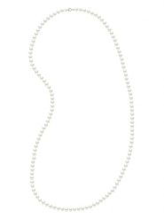 ATELIERS SAINT GERMAIN Naszyjnik perłowy w kolorze białym - dł. 75 cm rozmiar: onesize. Białe naszyjniki damskie ATELIERS SAINT GERMAIN, z perłą. Za 817.99 zł.