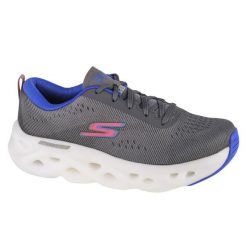 Buty do biegania damskie, Skechers Go Run Swirl Tech. Szare obuwie sportowe damskie Skechers, bez zapięcia, do biegania. Za 219.99 zł.