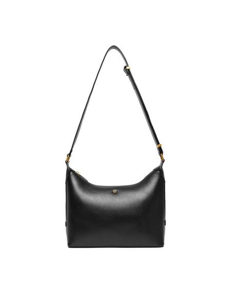 Gino Rossi Torebka C-RAYA-LX10 Czarny. Czarne torebki klasyczne damskie Gino Rossi, z materiału, bez dodatków. Za 229.99 zł.