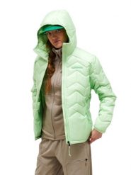 Kurtka Peak Performance damska Elevate Liner Hood Jacket zielona - XS. Zielone kurtki damskie Peak Performance, l, bez wzorów, z materiału, bez kaptura. Za 1,059.00 zł.
