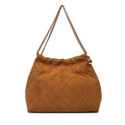 Torebka Tory Burch. Brązowe torebki klasyczne damskie Tory Burch, bez dodatków. Za 4,499.00 zł.