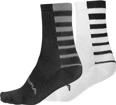 Skarpetki Endura Coolmaxョ Stripe (x2). Białe skarpetki damskie ENDURA, bez wzorów, z tkaniny. Za 83.99 zł.