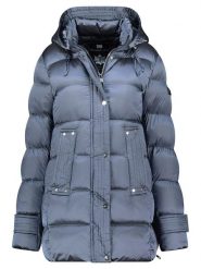 Geographical Norway Kurtka zimowa "Dolidia" w kolorze błękitnym rozmiar: XL. Niebieskie kurtki damskie Geographical Norway, na zimę, xl, bez wzorów, z puchu, bez kaptura. Za 262.29 zł.