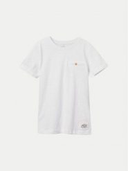 NAME IT T-Shirt Vincent 13201047 Biały Regular Fit. Białe t-shirty i koszulki chłopięce Name it, bez wzorów, z bawełny, bez kołnierzyka, bez ramiączek. Za 29.99 zł.