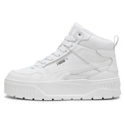 Buty do chodzenia damskie Puma Karmen Ii Idol Mid. Białe obuwie sportowe damskie Puma, z materiału, bez zapięcia, trekkingowe. Za 349.00 zł.