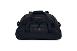 Torba do boksu KJUST BB95FR (86L). Czarne torby podróżne KJUST, bez wzorów, z materiału. Za 211.00 zł.