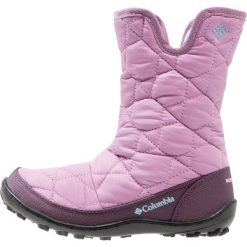 Columbia MINX SLIP OMNIHEAT WATERPROOF GT Śniegowce violet haze/oxygen. Fioletowe buty zimowe chłopięce Columbia, z gumy. W wyprzedaży za 180.95 zł.