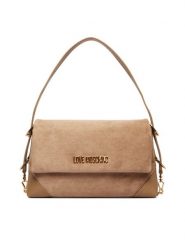 LOVE MOSCHINO Torebka JC4092PP1PLD110A Beżowy. Brązowe torebki klasyczne damskie Love Moschino, ze skóry, bez dodatków. Za 919.99 zł.