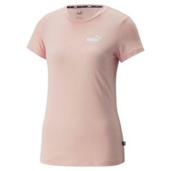 T-shirt z krótkim rękawem damski Puma ESS+ EMBROIDERY. Czerwone t-shirty damskie Puma, s, bez wzorów, bez kołnierzyka. Za 97.90 zł.