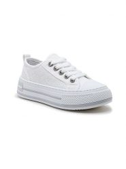 Foreverfolie Sneakersy w kolorze białym rozmiar: 40. Białe obuwie sportowe damskie Foreverfolie, bez zapięcia. Za 136.45 zł.