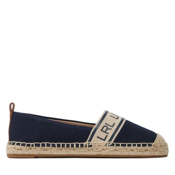Espadryle LAUREN RALPH LAUREN. Niebieskie espadryle damskie Lauren Ralph Lauren, bez wzorów, bez obcasa. Za 499.99 zł.