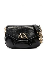 Armani Exchange Torebka XW002165 AF21363 UC001 Czarny. Czarne listonoszki damskie Armani Exchange, bez wzorów, ze skóry, bez dodatków. Za 459.99 zł.