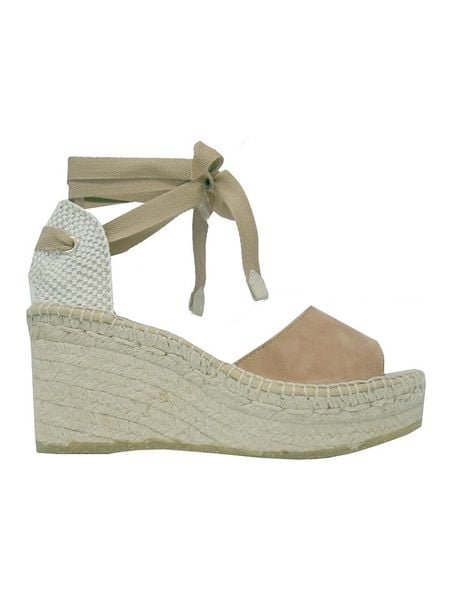 Högl Sandały "Lucca" w kolorze jasnobrązowo-beżowym na koturnie rozmiar: 36. Brązowe sandały damskie Högl, bez wzorów, z otwartym noskiem, bez obcasa, na koturnie, bez zapięcia. Za 154.07 zł.