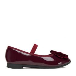 Baleriny DeeZee. Czerwone baleriny dziewczęce DeeZee, bez wzorów, bez obcasa, bez zapięcia. Za 59.99 zł.