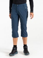 Dare 2b Spodnie funkcyjne "Melodic II" w kolorze granatowym rozmiar: 46. Niebieskie spodnie dresowe damskie Dare 2b, bez wzorów, z materiału. Za 128.95 zł.