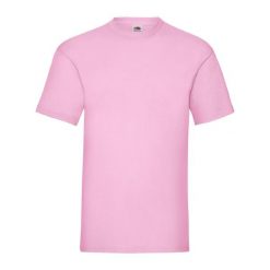 Koszulka Unisex Dla Dorosłych Valueweight. Czerwone bluzki damskie Fruit of the Loom, m, bez wzorów, sportowe, bez kołnierzyka, bez ramiączek. Za 35.99 zł.