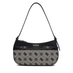 Torebka Guess. Czarne torebki klasyczne damskie Guess, bez dodatków. Za 589.99 zł.