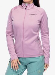Bluza rozpinana damska La Sportiva Elements Jkt. Czerwone bluzy damskie La Sportiva, xs, bez wzorów, z lyocellu, bez kaptura. Za 445.49 zł.