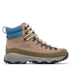 Trekkingi Columbia. Brązowe obuwie sportowe casual damskie Columbia, bez zapięcia. Za 599.99 zł.