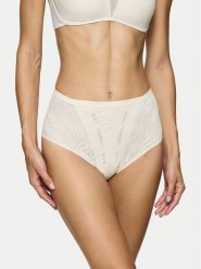 Triumph Figi klasyczne z wysokim stanem Shape Smart Ellipse 10222289 Écru. Figi Triumph, bez wzorów, z syntetyku. Za 99.99 zł.