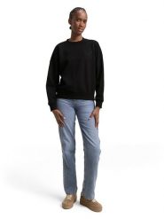Tom Tailor Bluza w kolorze czarnym rozmiar: XL. Czarne bluzy damskie Tom Tailor, xl, bez wzorów, bez kaptura. Za 85.95 zł.