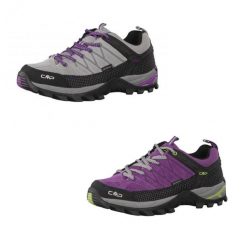 Buty trekkingowe damskie CMP Rigel Low Wp trek. Zielone obuwie trekkingowe damskie CMP, bez zapięcia. Za 379.99 zł.
